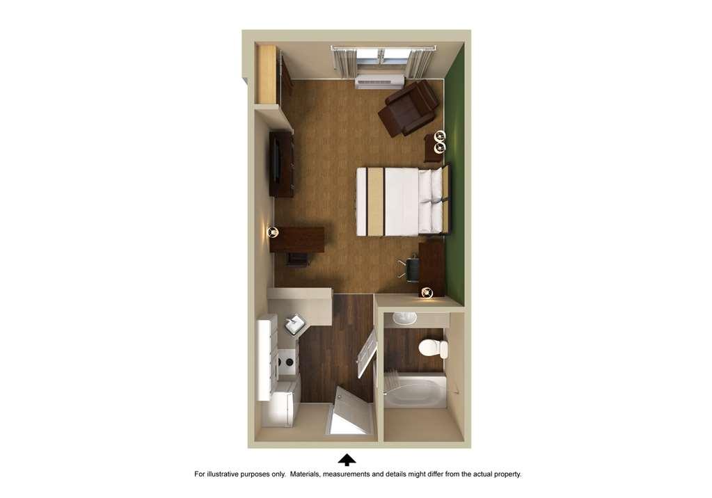 Mainstay Suites Chicago Hillside Zimmer foto